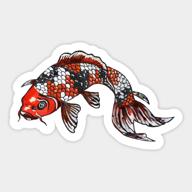 KOI TWO Sticker by Myzelinho